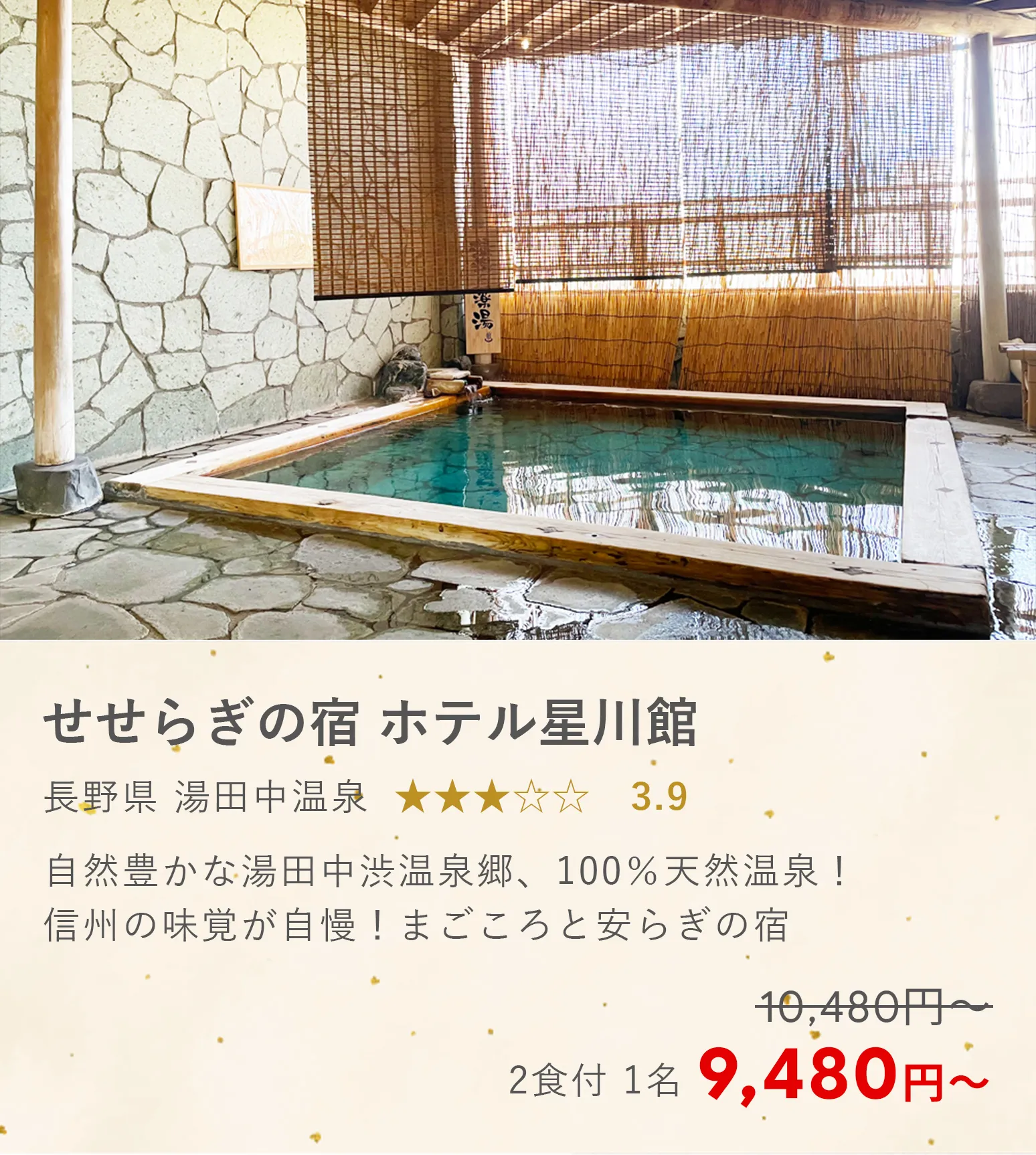 せせらぎの宿 ホテル星川館