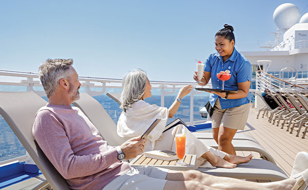 ブッフェで優雅な朝ごはん