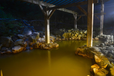 北軽井沢　鬼押温泉