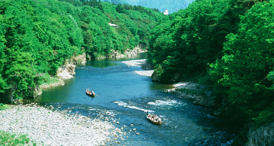 栃木県鬼怒川温泉_ライン下り