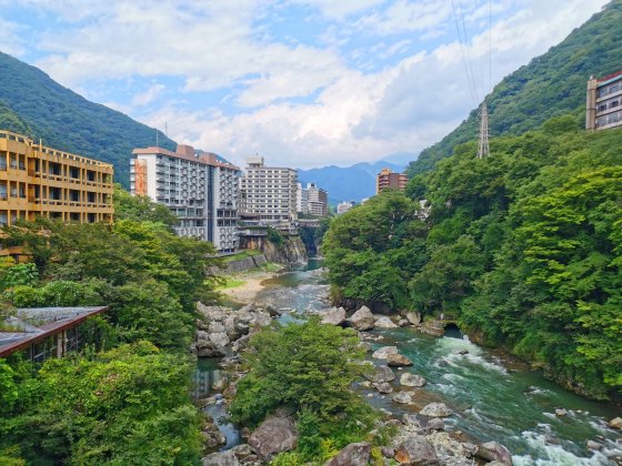 自然豊かな栃木県鬼怒川温泉